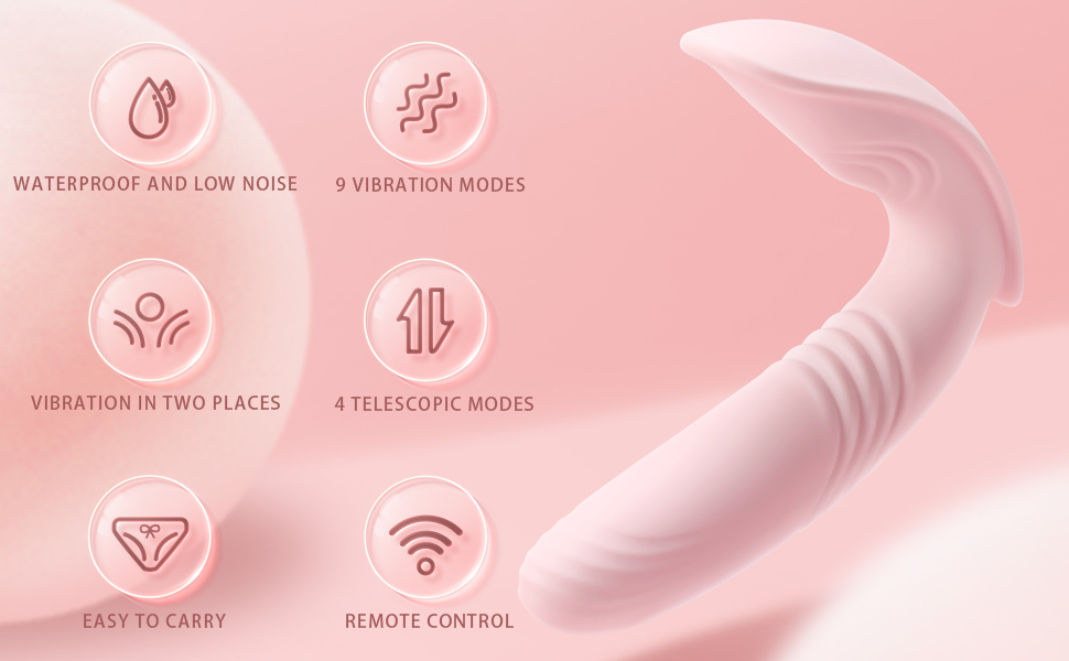 Wearable Thrusting Vibrator Sex Butterfly
