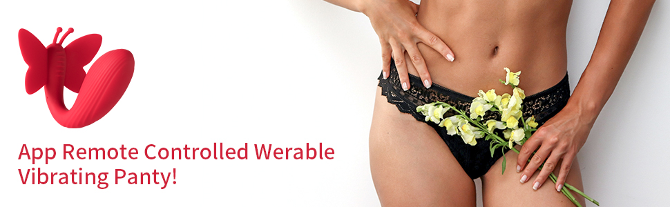 Werable panty vibrator