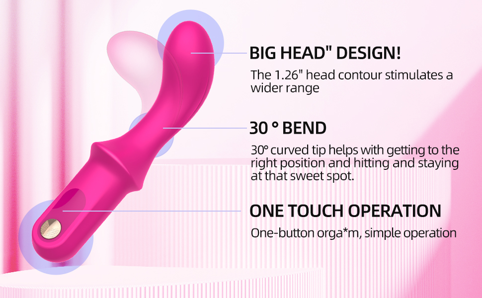Rose Sex Toys for Stimulation,Waterproof Dildo Vibrator