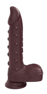 Brown Fantasy Thrusting Dildo