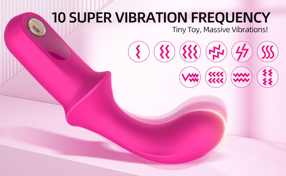 G Spot Vibrator Dildo with 10 Vibration Modes