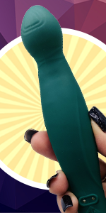 Green wireless vibrator massager