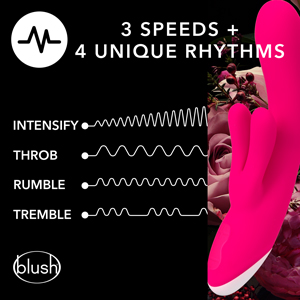 hop lola bunny hot pink ballet slipper 3 speeds 4 flirty patterns enjoy 7 vibrating functions