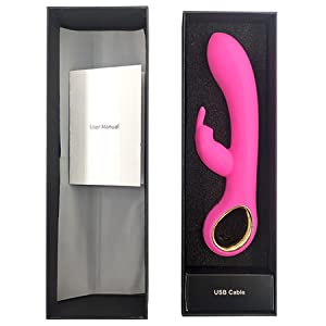 rabbit vibrator pink handheld