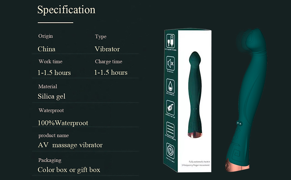 Rabbit Vibrator with Heating Function