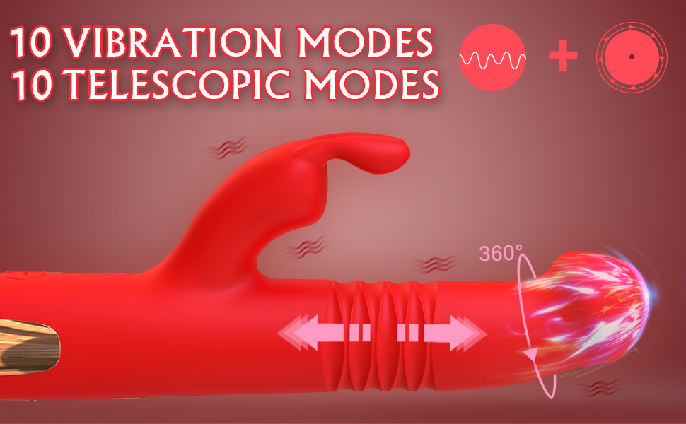 Thrusting Rabbit Vibrator