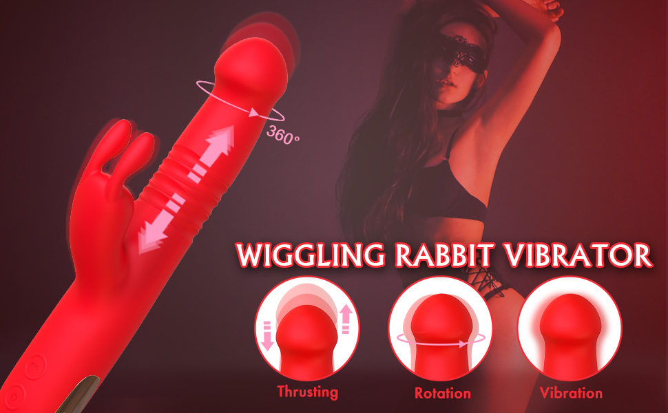 Thrusting Rabbit Vibrator