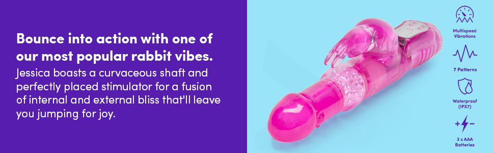 lovehoney jessica rabbit vibrator pink