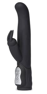 Power Play Black Rabbit Vibrator for Women 