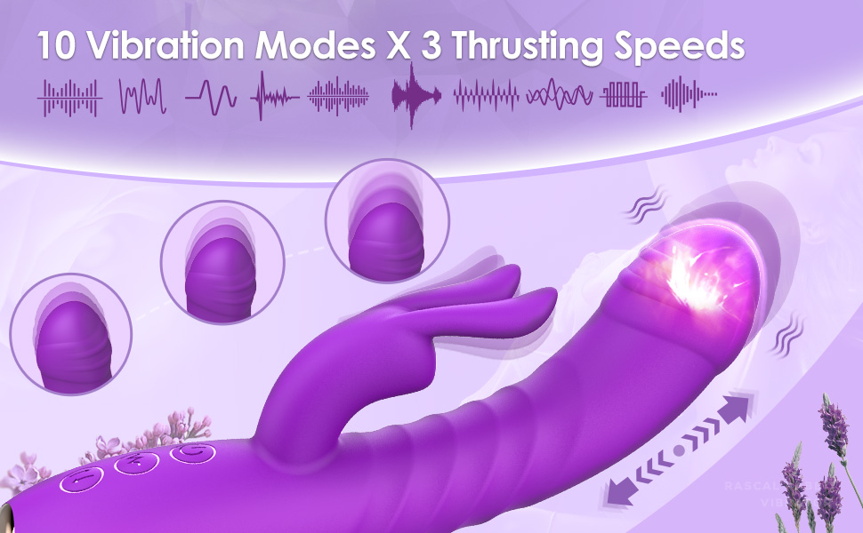 Thrusting Rabbit Vibrator