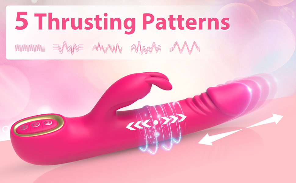 thrusting vibrator