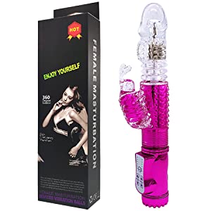 rabbit thrusting massager vibrator