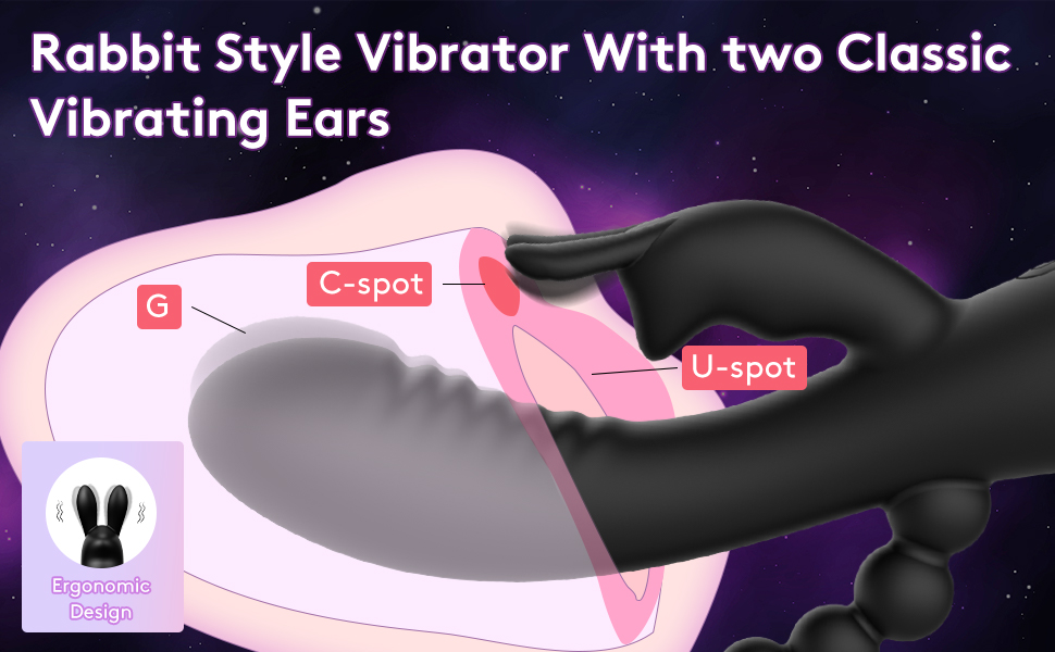 rabbit vibrator clitoral stimulator 