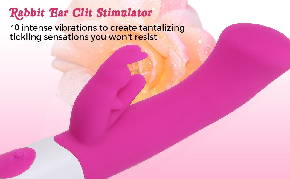  G Spot Rabbit Vibrator Dual Motor Quiet Waterproof Cordless Rechargeable