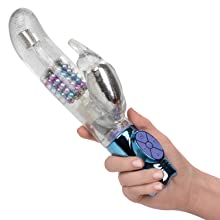  Exotic Novelties Massager Vibrator Clear Blue