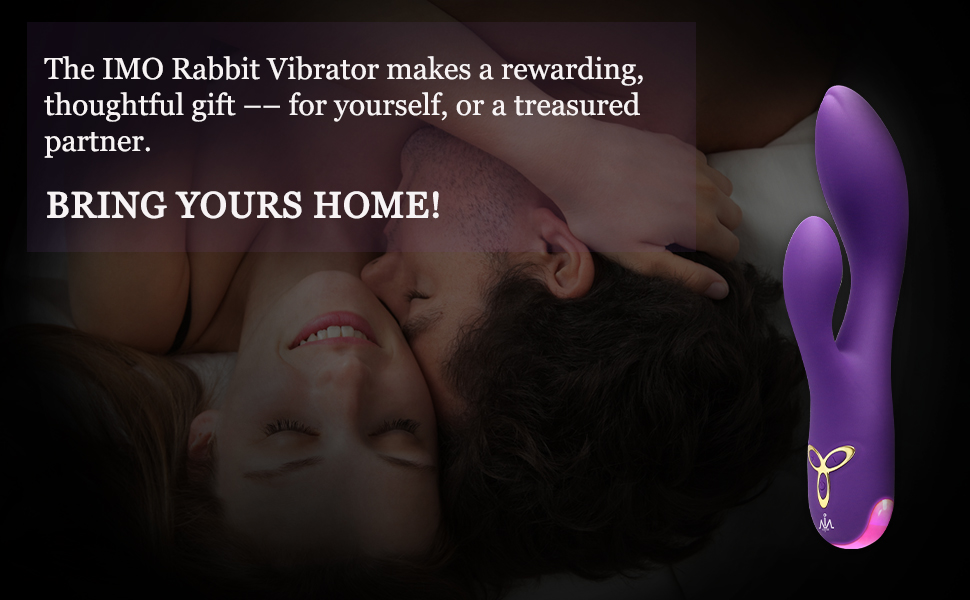 IMO Rabbit G spot Vibrator makes a rewarding, thoughtful gift –for yourself, or a treasured partner