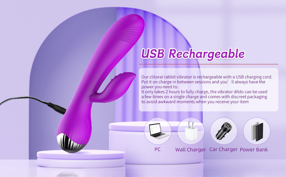 Dildo Rabbit Vibrator Stimulator 