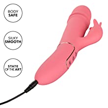 waterproof powerful rechargeable jack rabbit dual stim