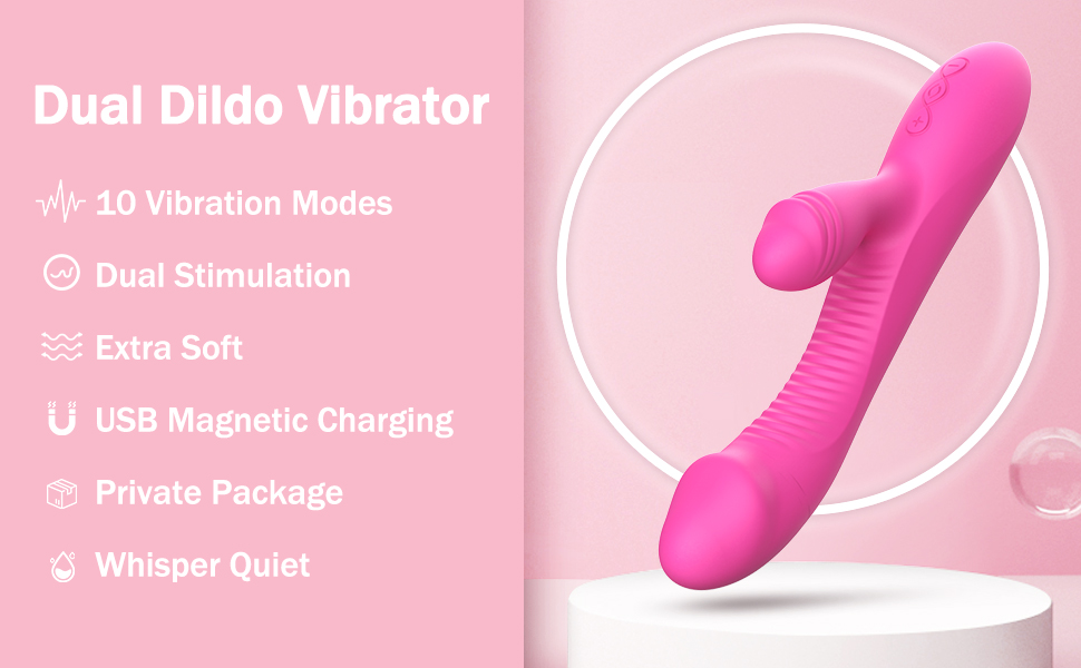 Dual dildo vibrator