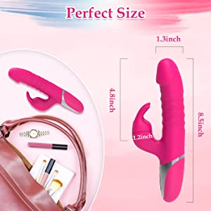 totol length is 8.5inch, insertable length 4.8inch, width is 1.3inch
