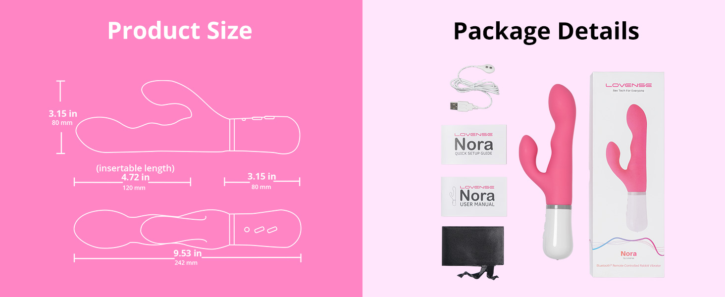 6k Nora Rabbit Vibrator with APP Control