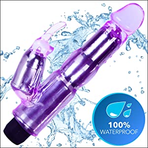 Waterproof rabbit vibrator