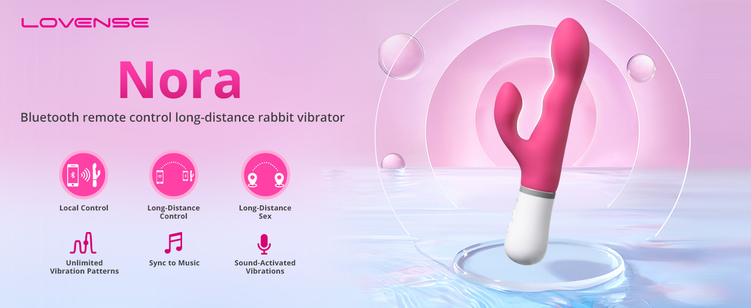6k Nora Rabbit Vibrator with APP Control