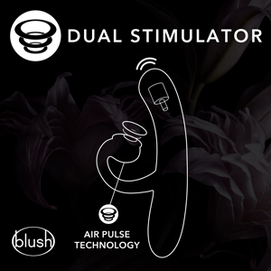 hop oh bunny dual stimulator air pulse technology gently induced orgasms