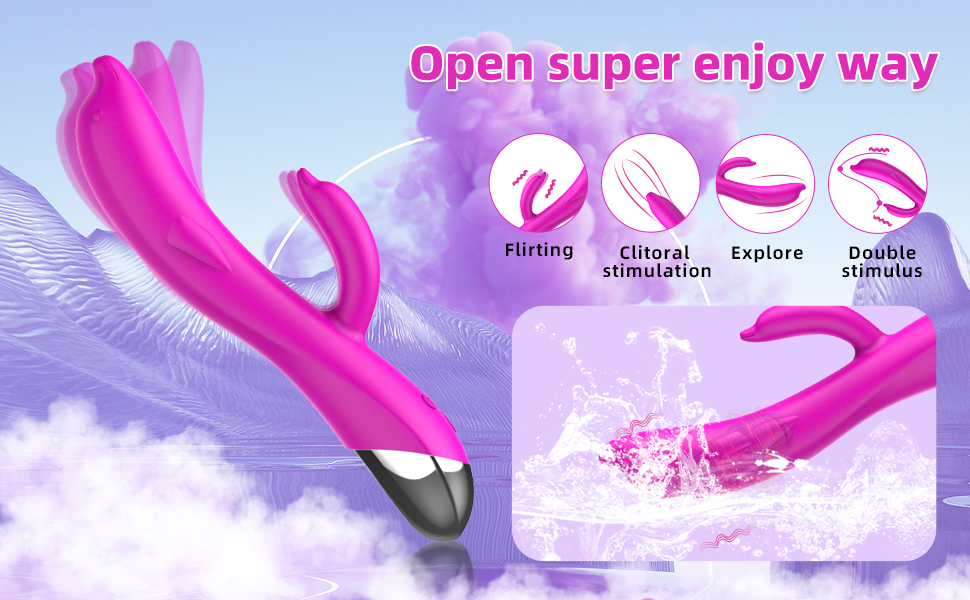 Rabbit Vibrator Dildo