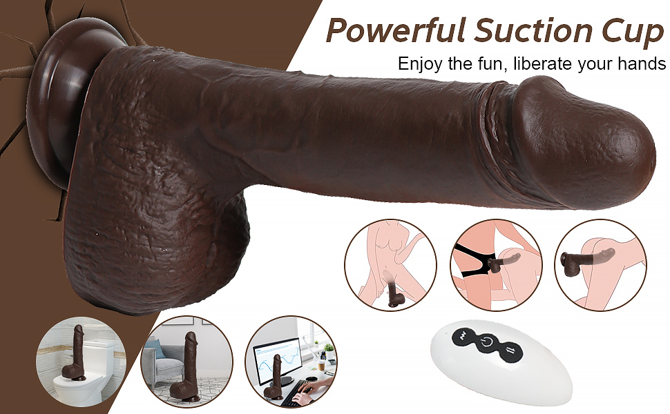 Thrusting Dildo Vibrator 