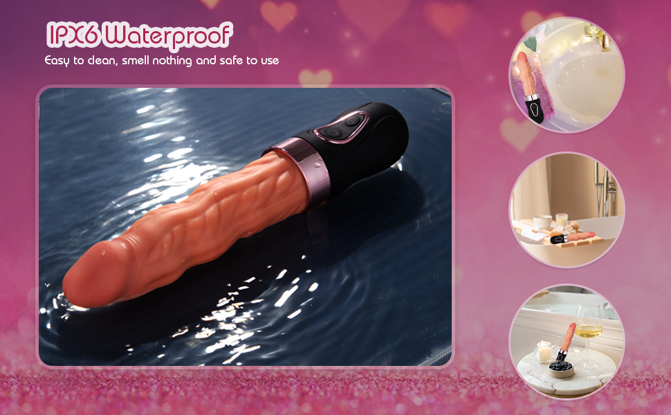 waterproof vibrator can used in bath shower