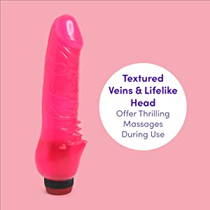 Lovehoney Pink Basics Realistic Dildo Vibrator