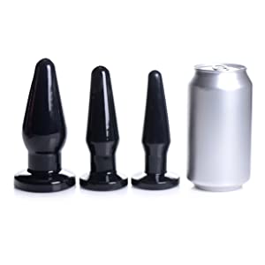 Black Anal Trainer Set