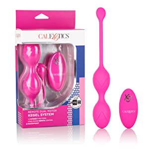  Remote dual motor kegal system ben wa pink