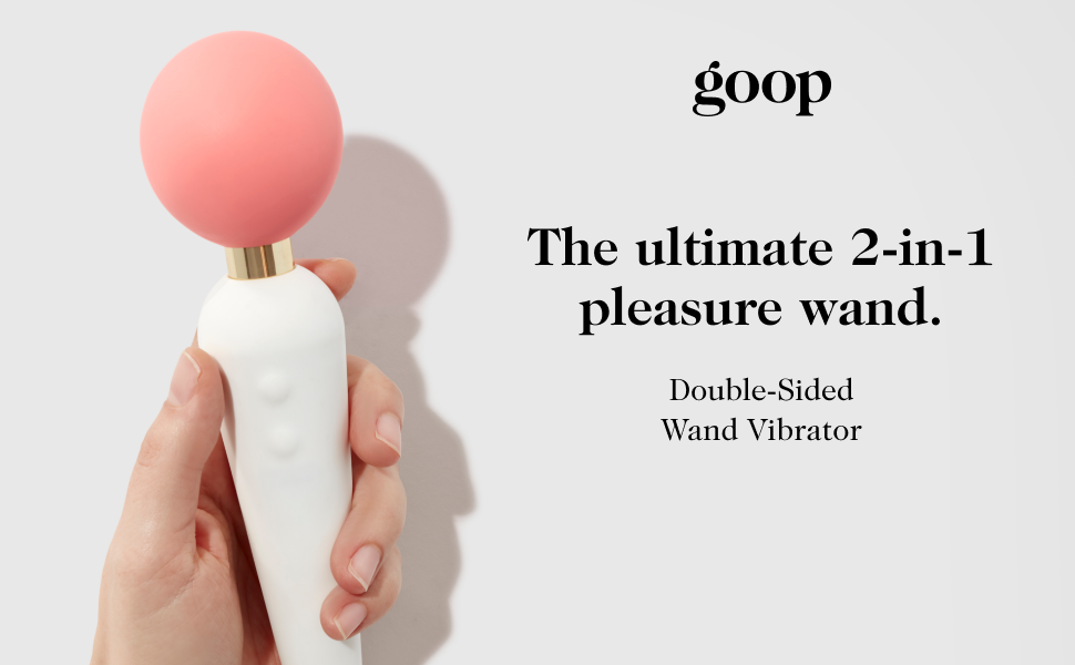 double-sided wand vibrator