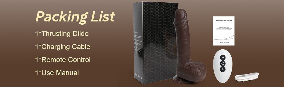 Thrusting Dildo Vibrator 