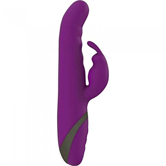 New Commotion Cha Cha Multi Function Vibrator Waterproof Clitoral Stimulation Pleasure Tool - Ultra-Soft Silicone Body - Curved 