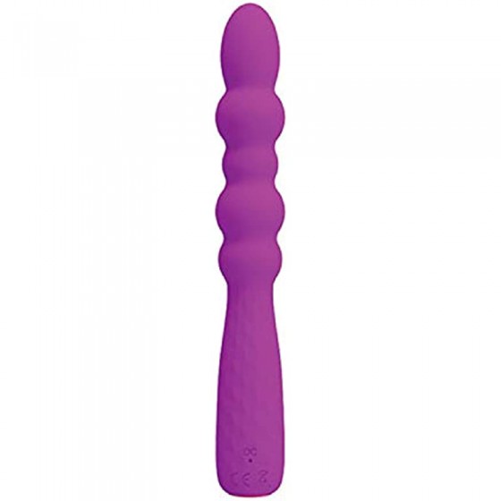 Pretty Love Monroe Sensual Pleasure - Silicone Waterproof - 12 Functions of Vibration - Rechargeable - Bendable Vibrator - Fuchs